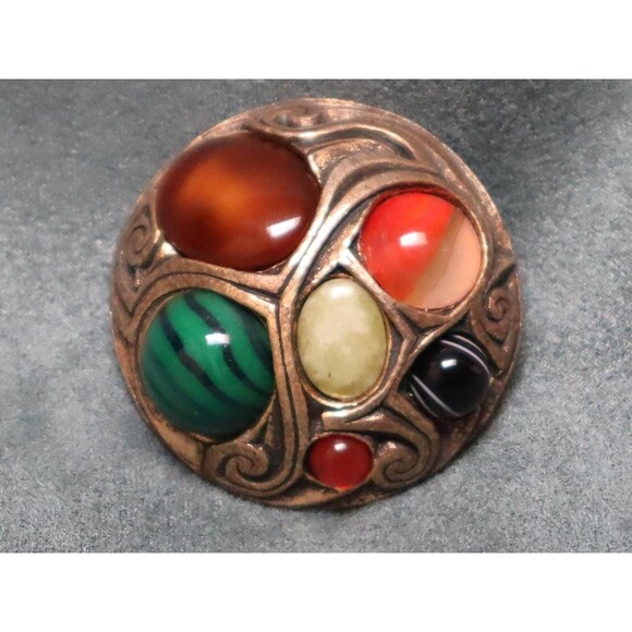 Vintage Miracle Celtic Scottish Brooch Pin - Picture 1 of 4